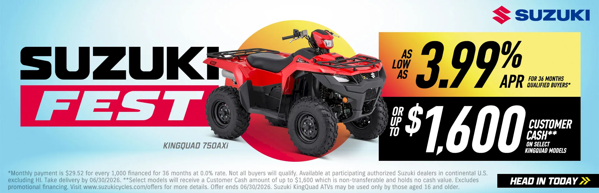 Read more about the article Suzuki Fest – ATV – ATV