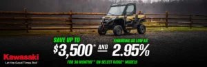 Read more about the article SAVE UP TO $3,500* AND FINANCING AS LOW AS 2.95% FOR 36 MONTHS** ON SELECT RIDGE / RIDGE XR MODELS – Good Times Start with Great Deals – Side x Side