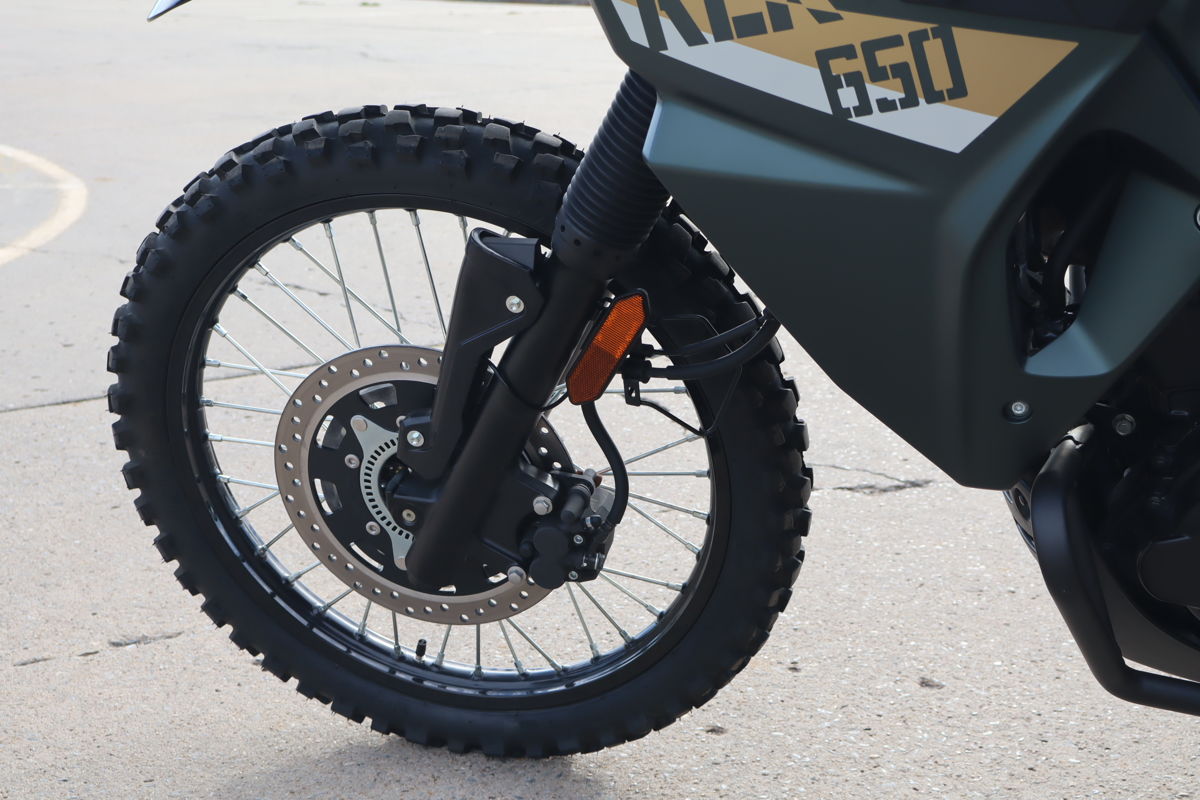 2026 Kawasaki KLR 650 Adventure ABS Motorcycle